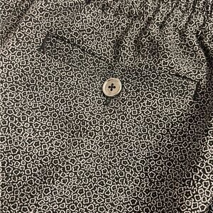 Tristan, black & White pants